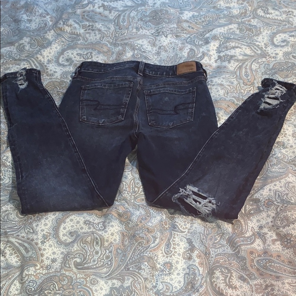 American eagle dream jean super high rise